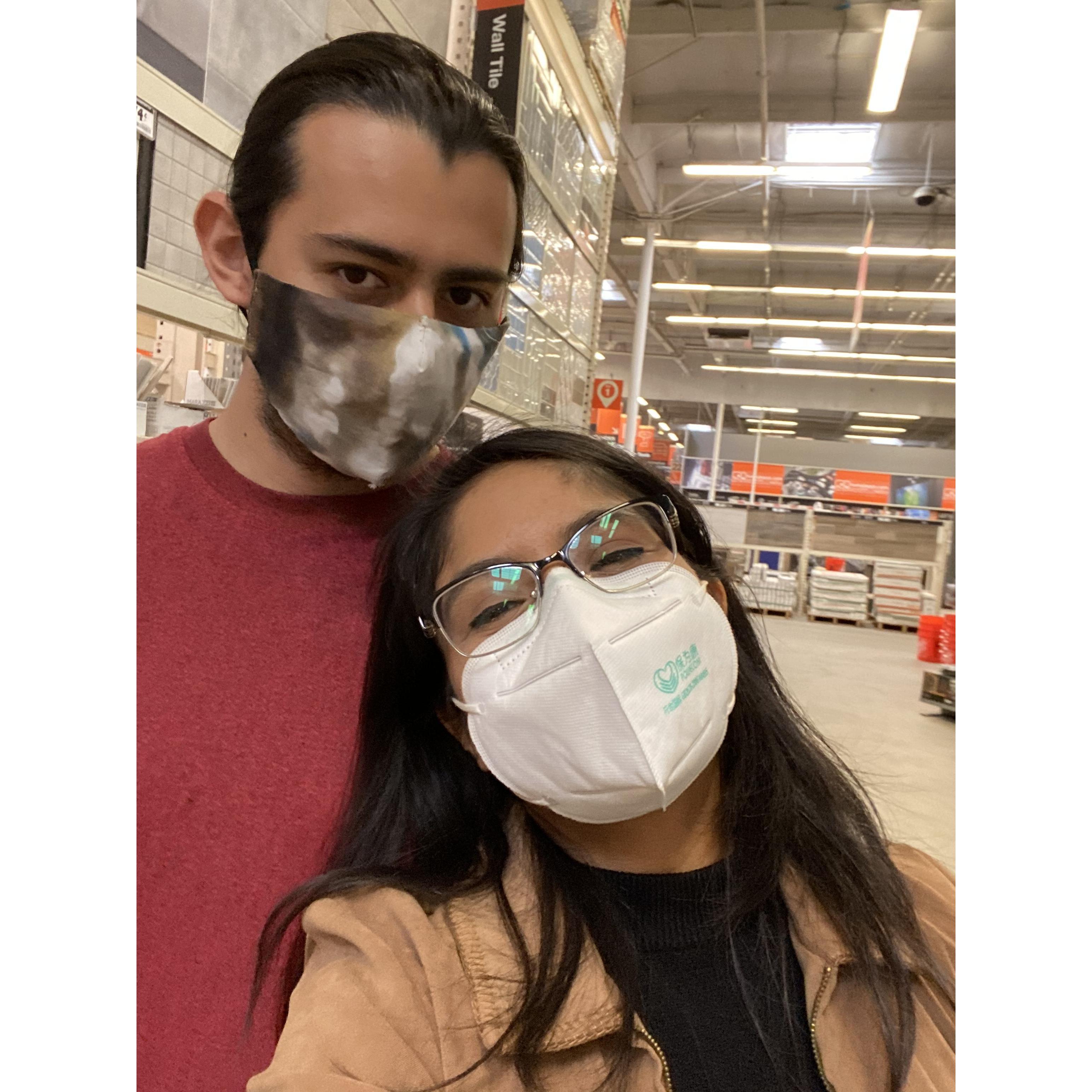 Home Depot has become our second home lol