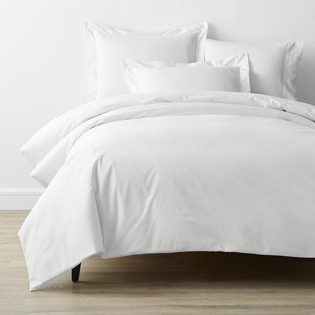 King Company Cotton™ Percale Duvet Cover - White
