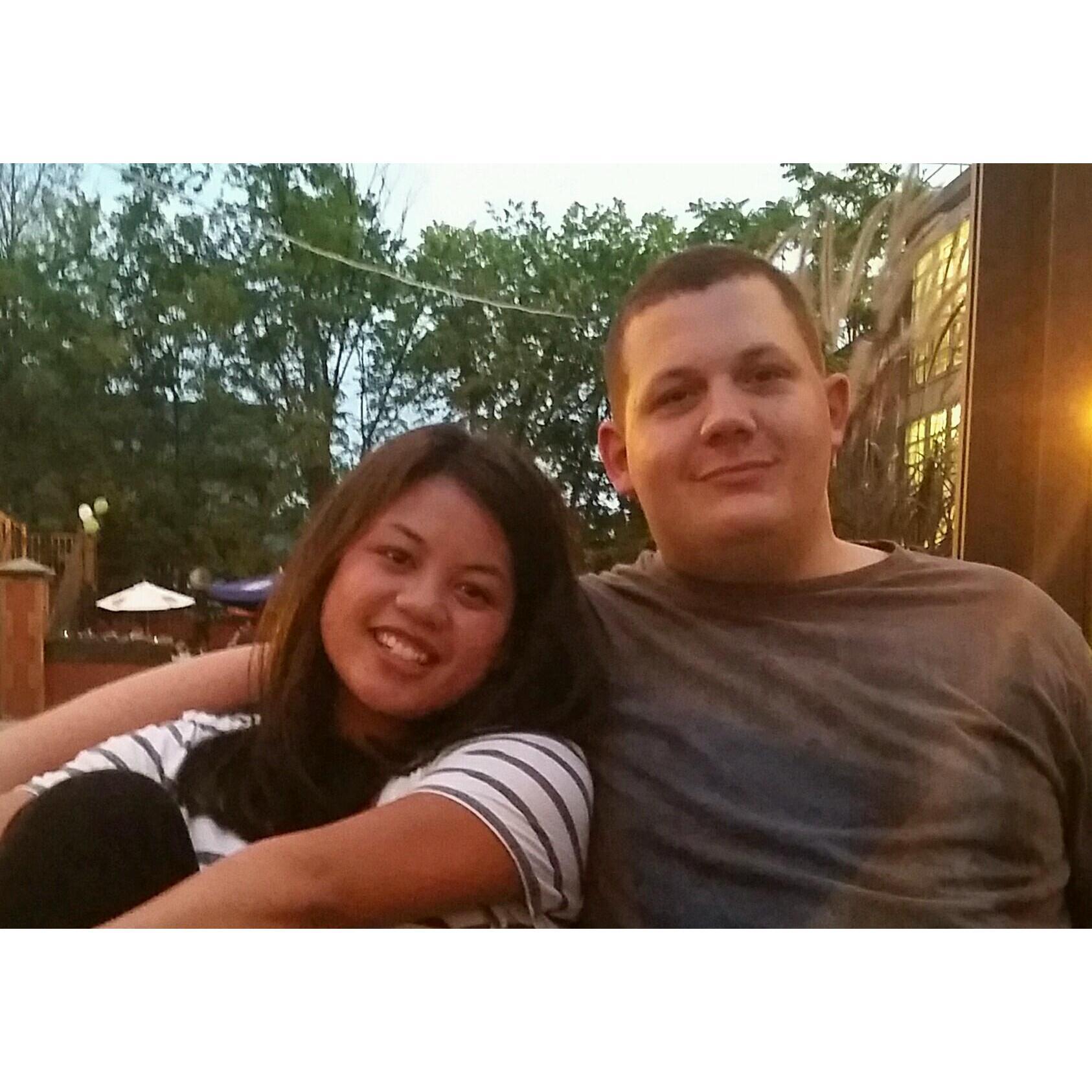 One of our first pictures together