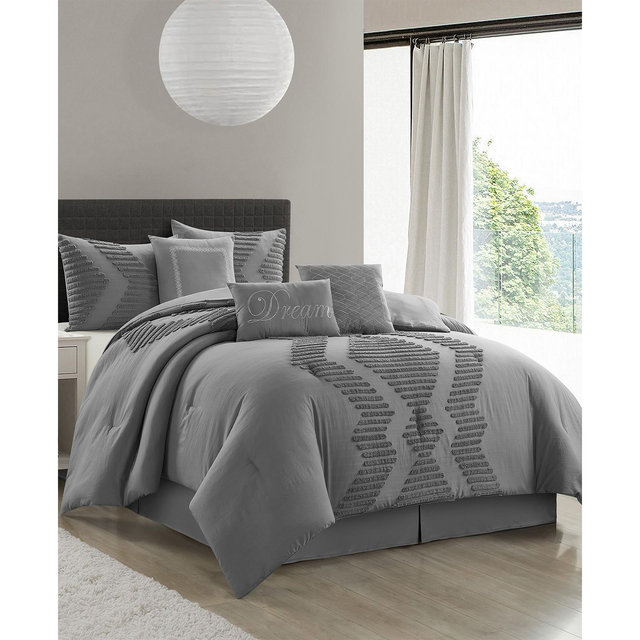 Stratford Park Galatea Tufted Embroidery 7-Pc. Comforter Set, Queen