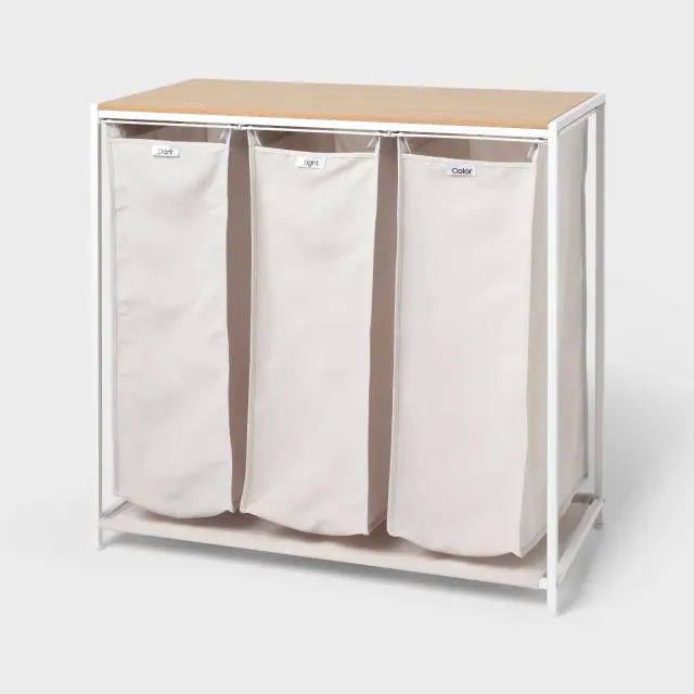 Triple Sorter with Natural Finish Top - Brightroom™