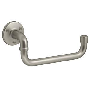 Worth 10 in. Towel Arm in Brushed Nickel