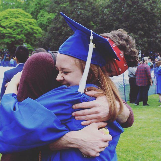 The day Emma graduated. We met at SUNY New Paltz!