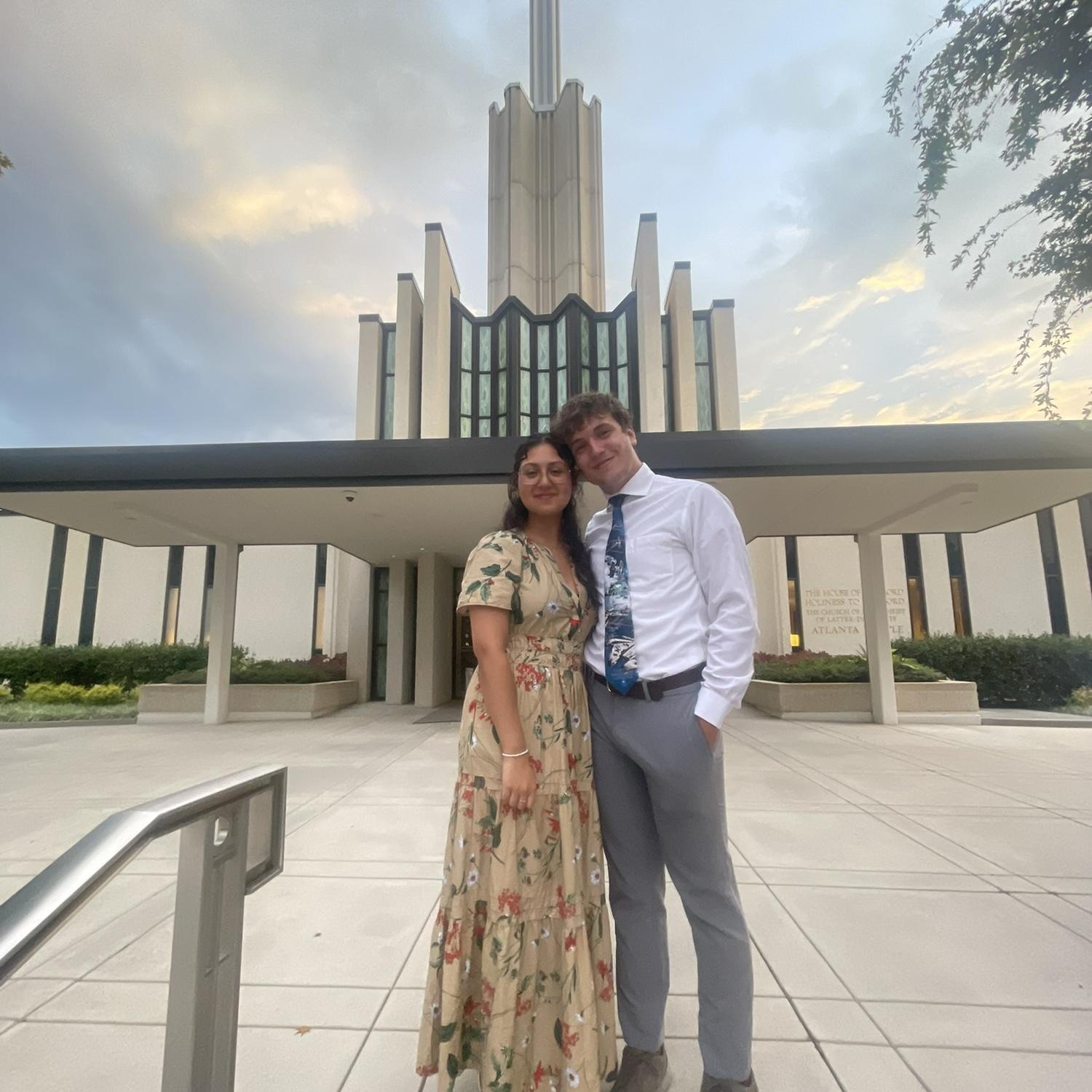 Temple trip! (Britton said I love you for the 1st time)