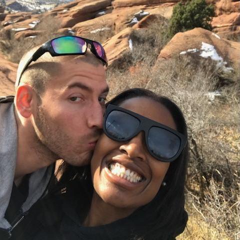 Hiking at Red Rocks Park in Colorado