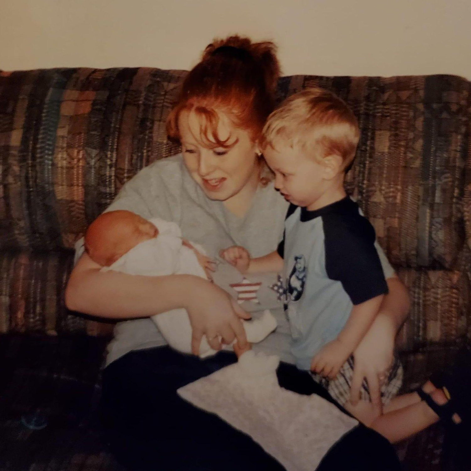 Andrea, little Matthew, and little Ashten