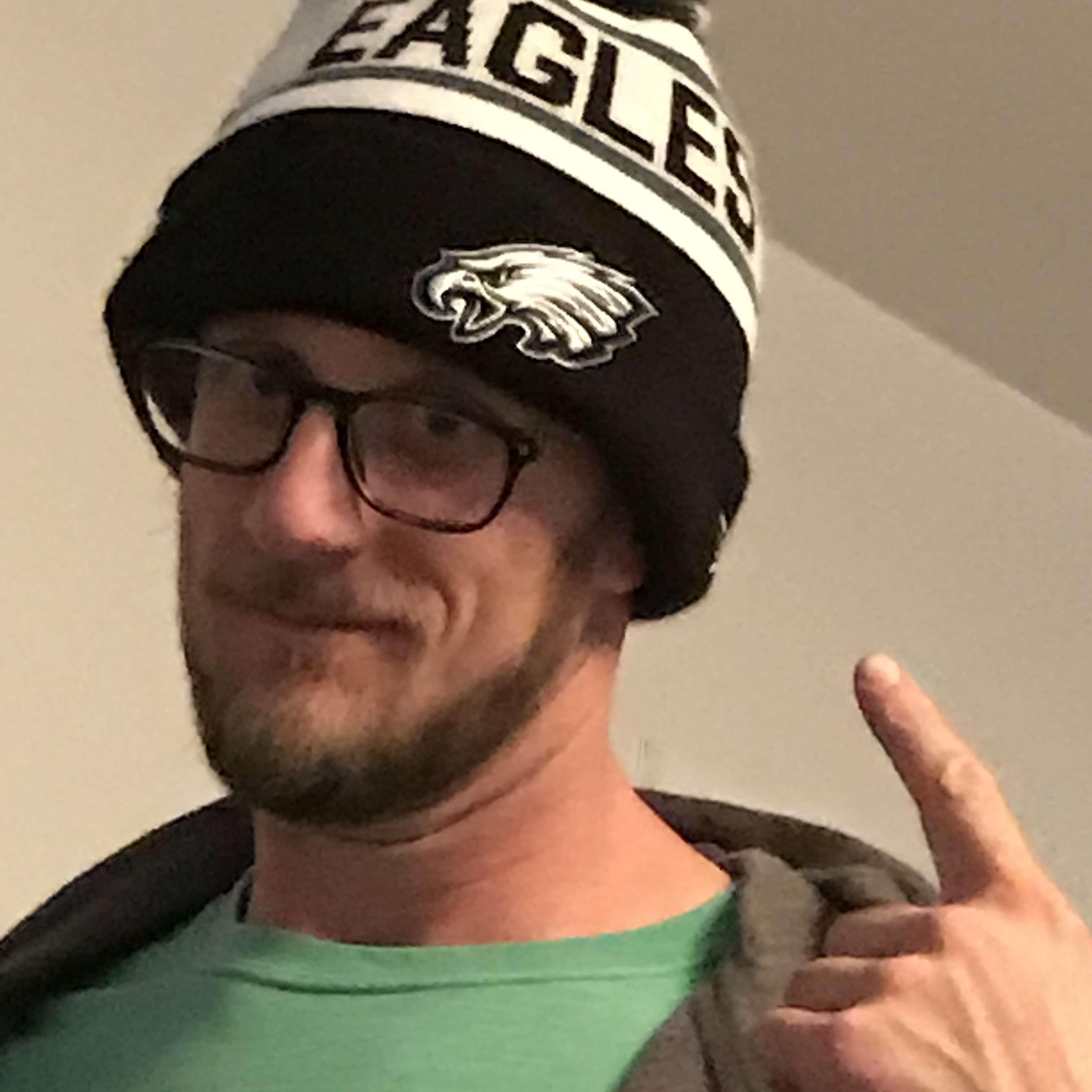 He has been baptized.