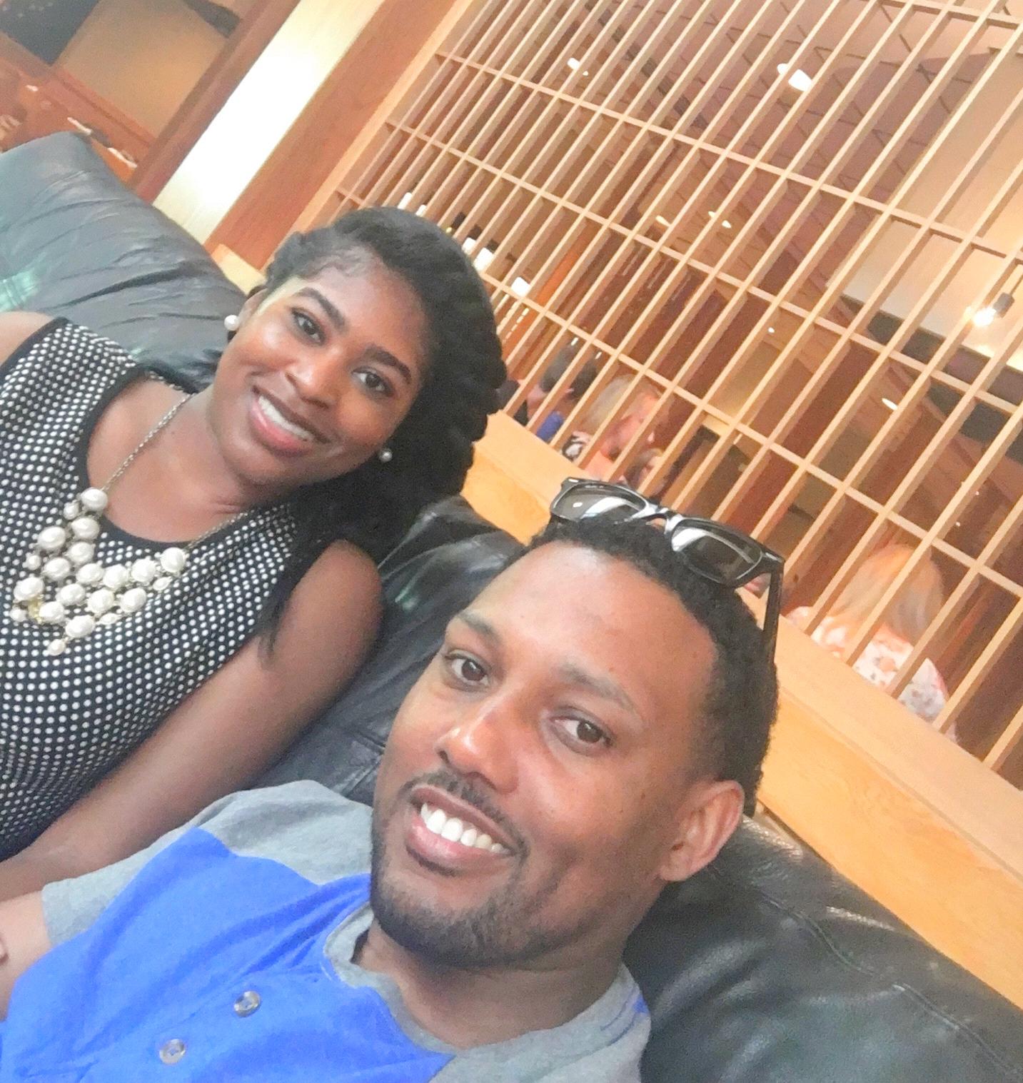 Our humble beginning, one month after starting our relationship.05.28.2017