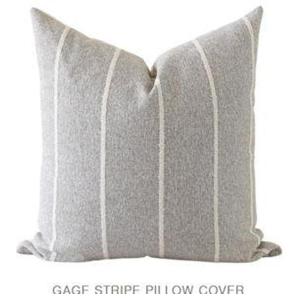 Gage Stripe Pillow Cover 20x20
