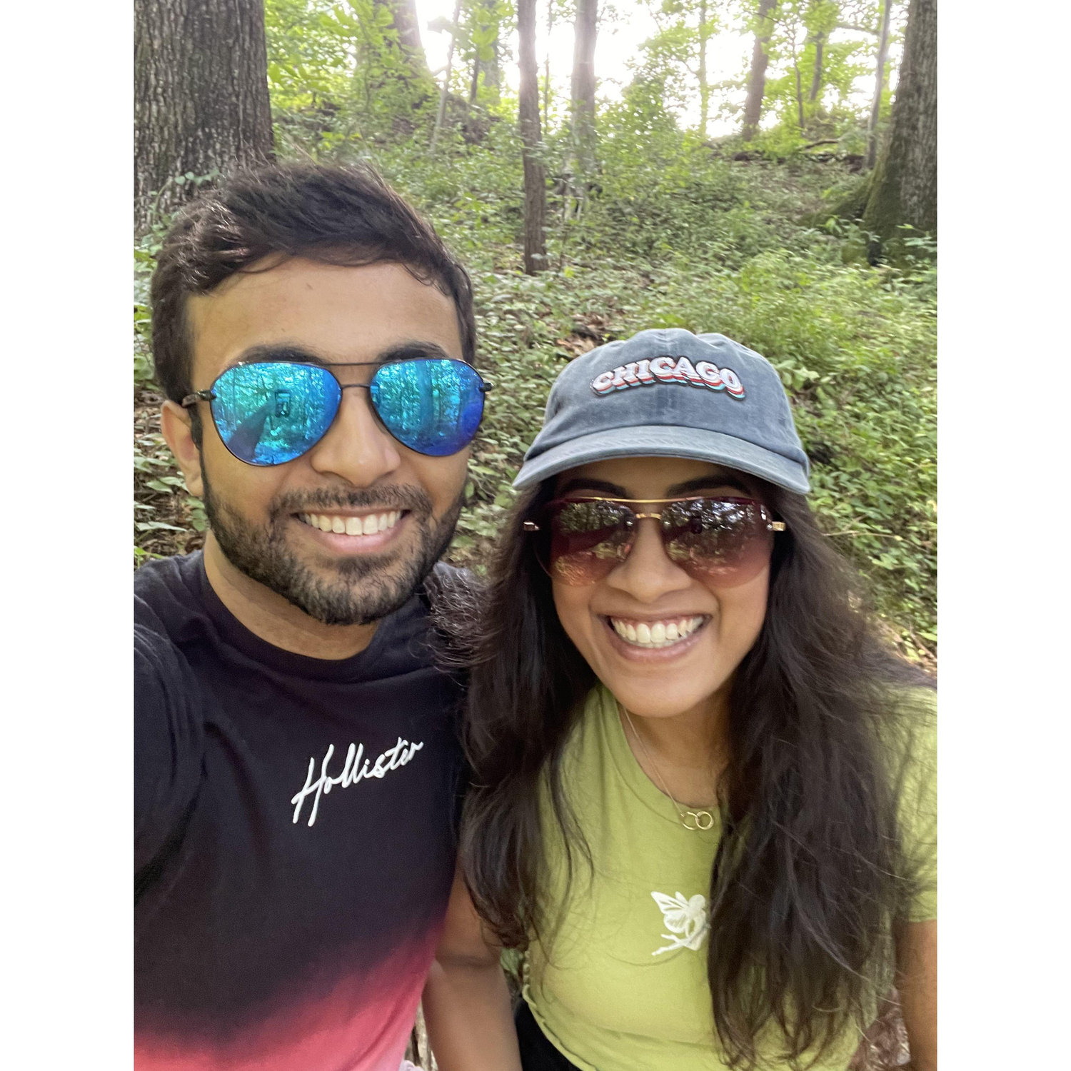 Hiking through Wissahickon Park