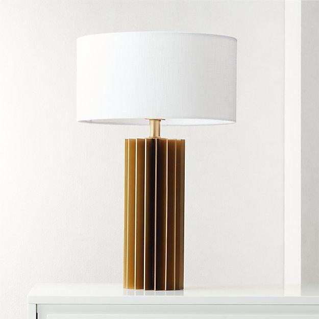 Leiden Brushed Brass Table Lamp