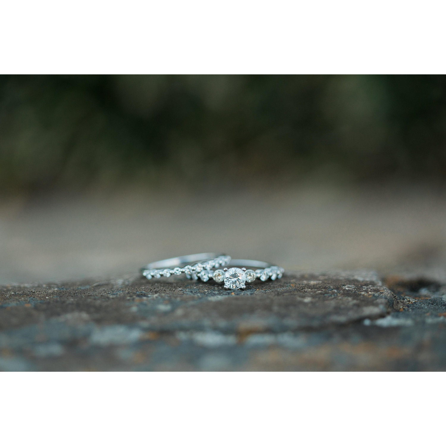 This ring is so special to me because it was custom made from my Mawmaw's wedding ring and my mom's wedding ring!