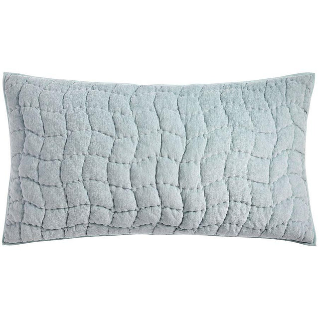 Cozy Cloud Shams, King, Chambray