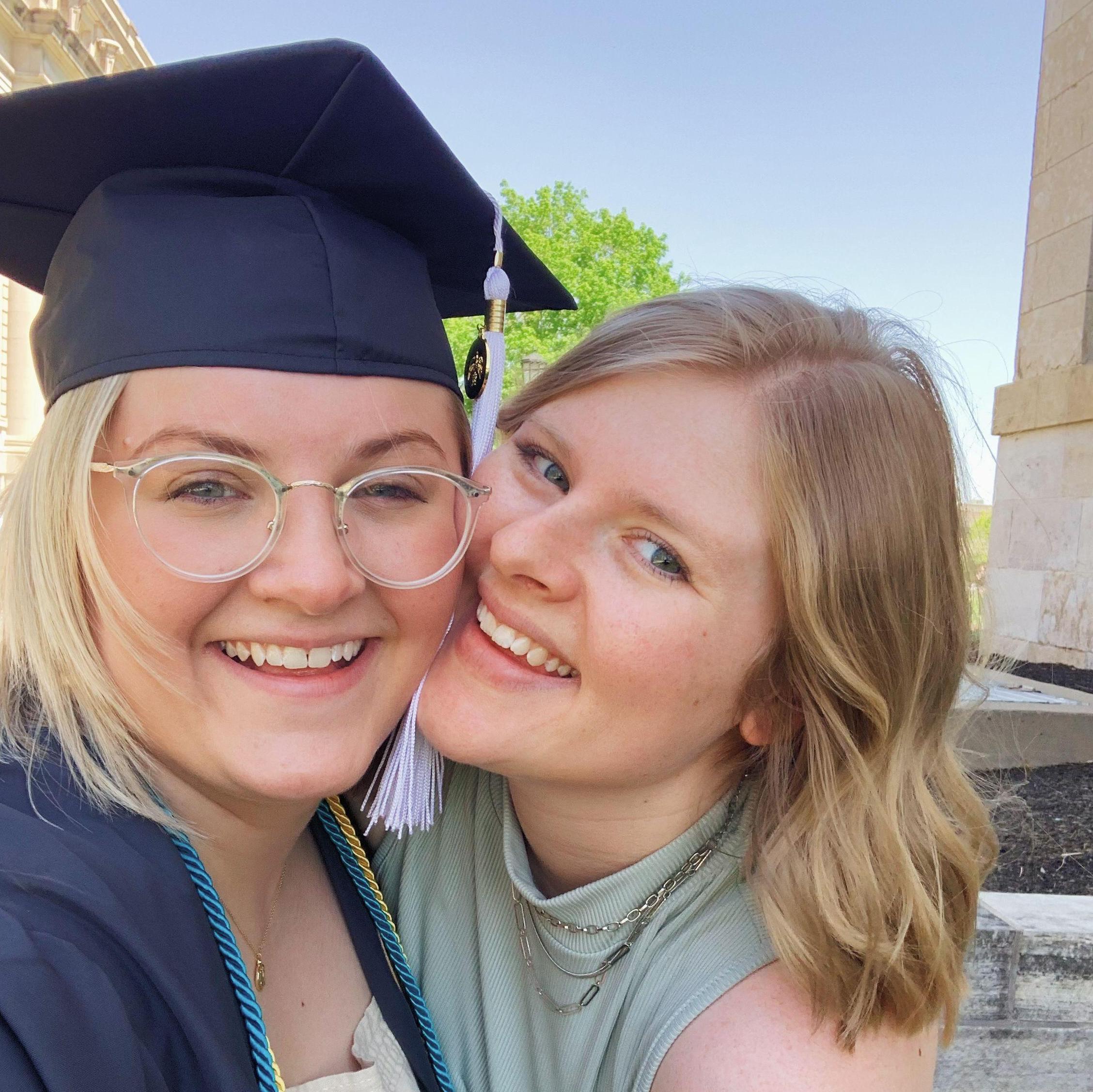 Kaitlyn's graduation from the University of Iowa (2022)