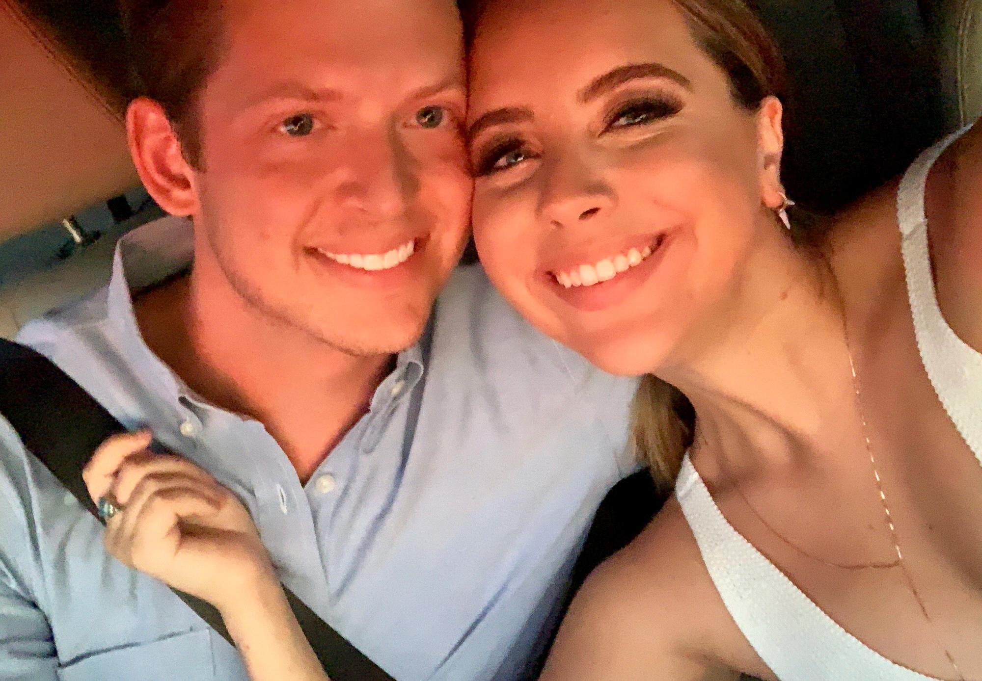 Our first photo together, 2019.
