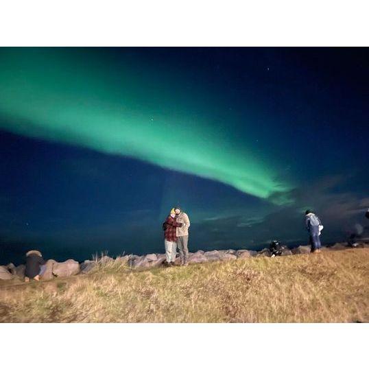 We asked for each other's hand under Aurora in Iceland on October 6th, 2022