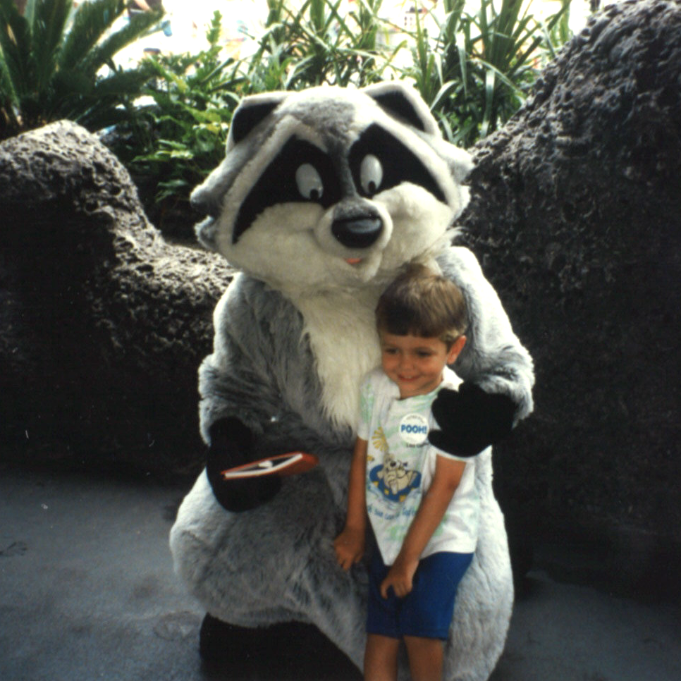 1996 - Alex at Disney World