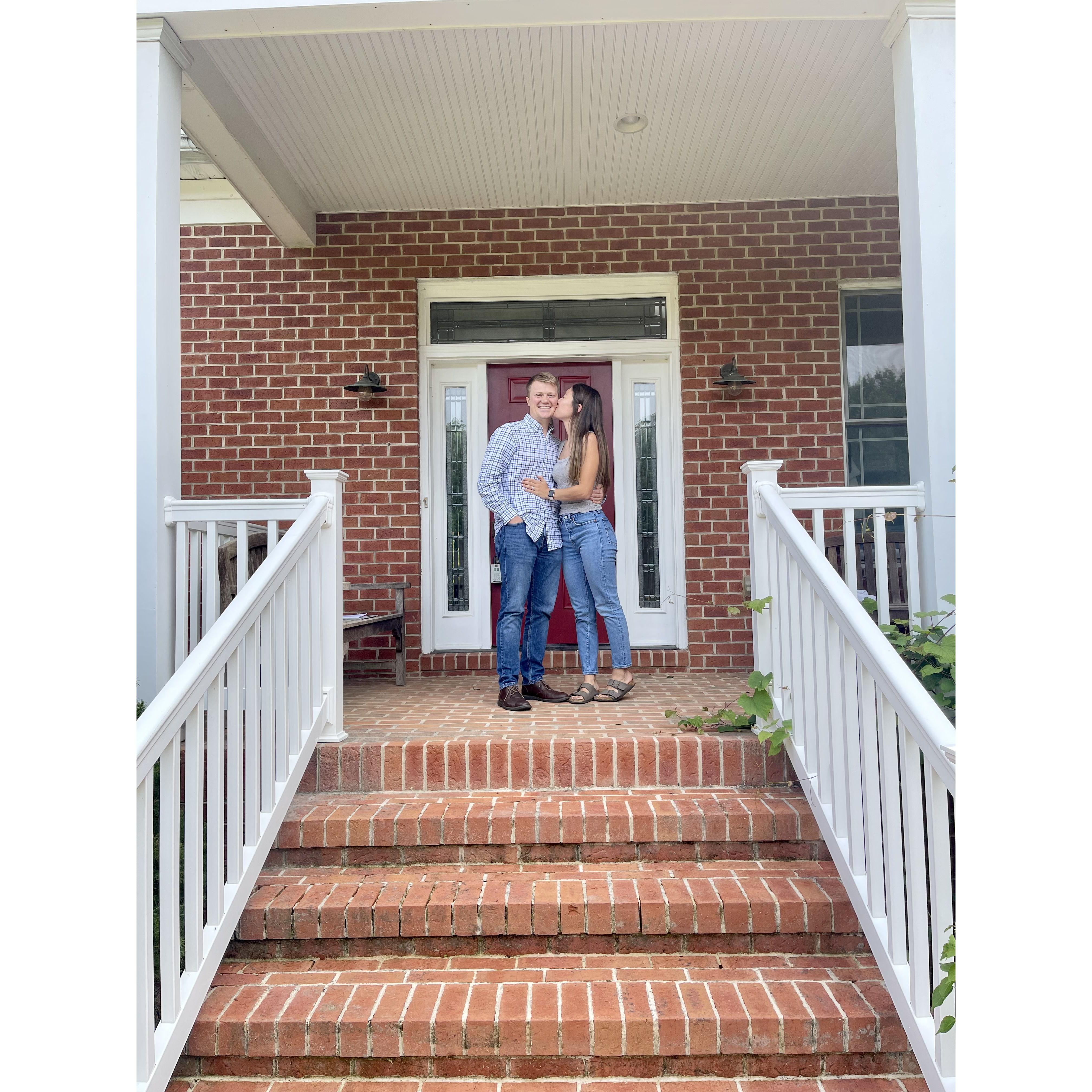 Buying our first home in Fallston, Maryland