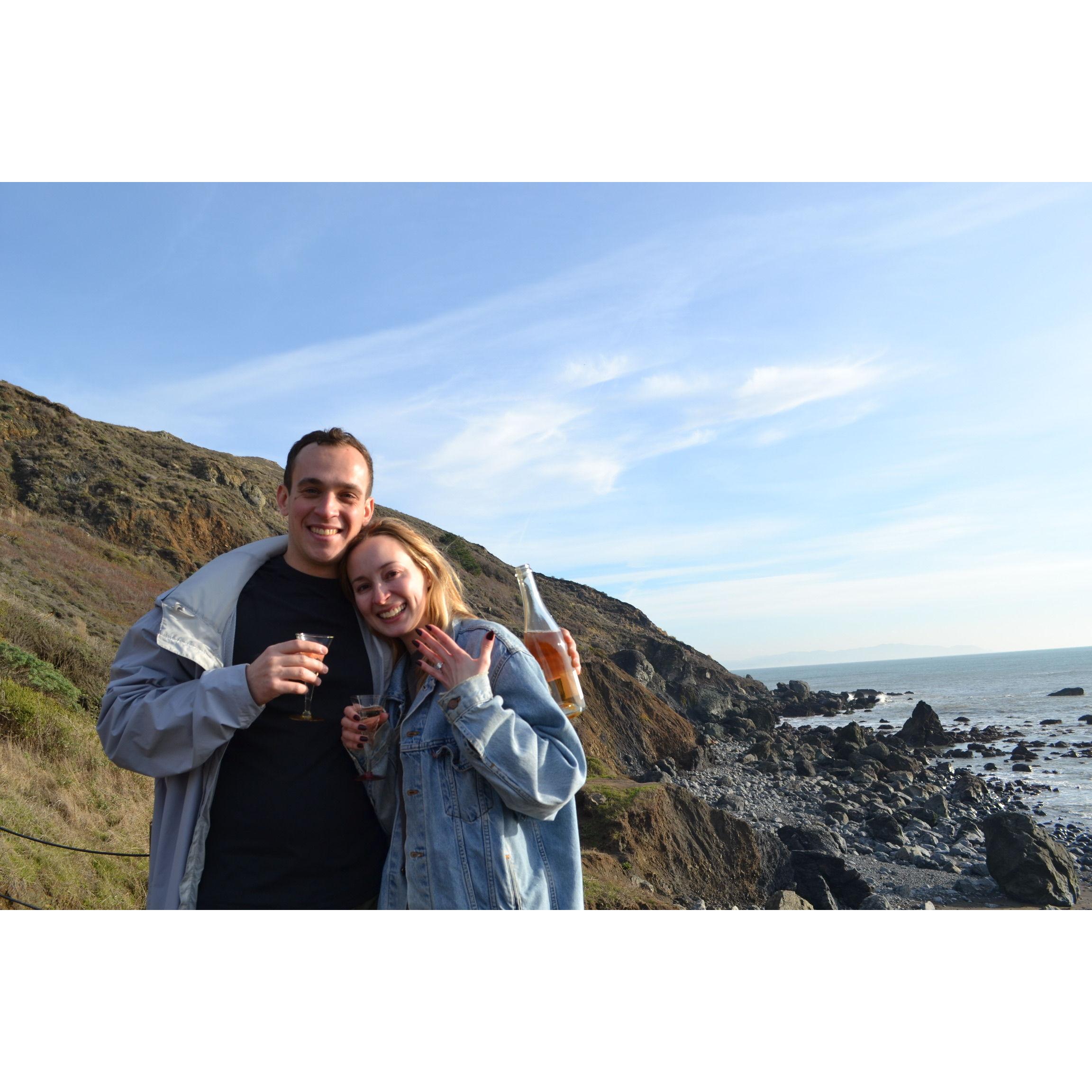 The day we got engaged, December 15, 2024 :)