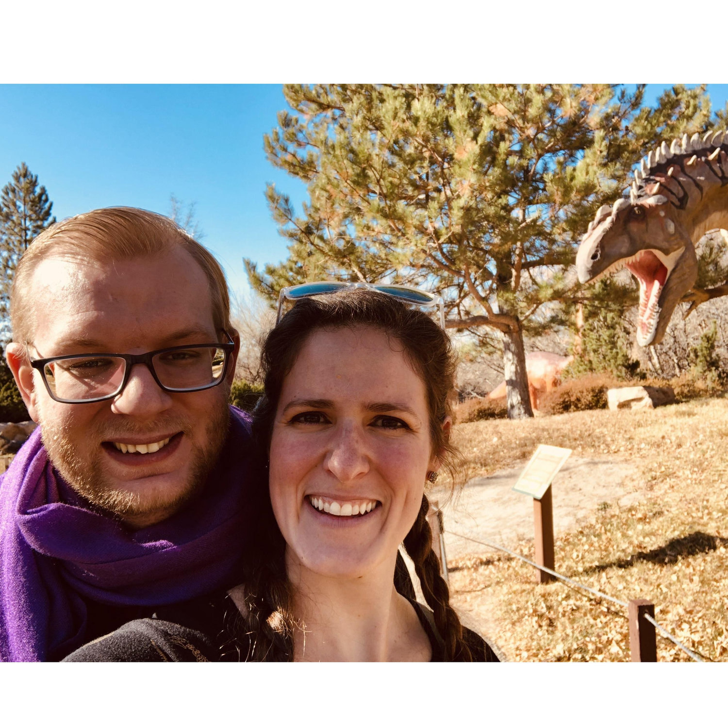 We love each other (and dinosaurs)