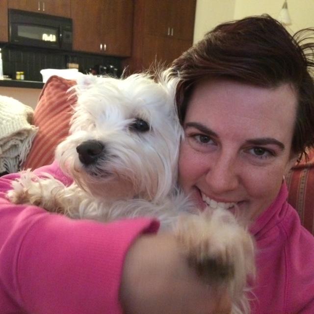 Little Mia & Tracy at the condo in Charlotte. <3