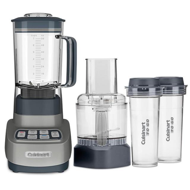 Cuisinart Velocity Ultra Trio 1 HP Blender & Food Processor with Travel Cups