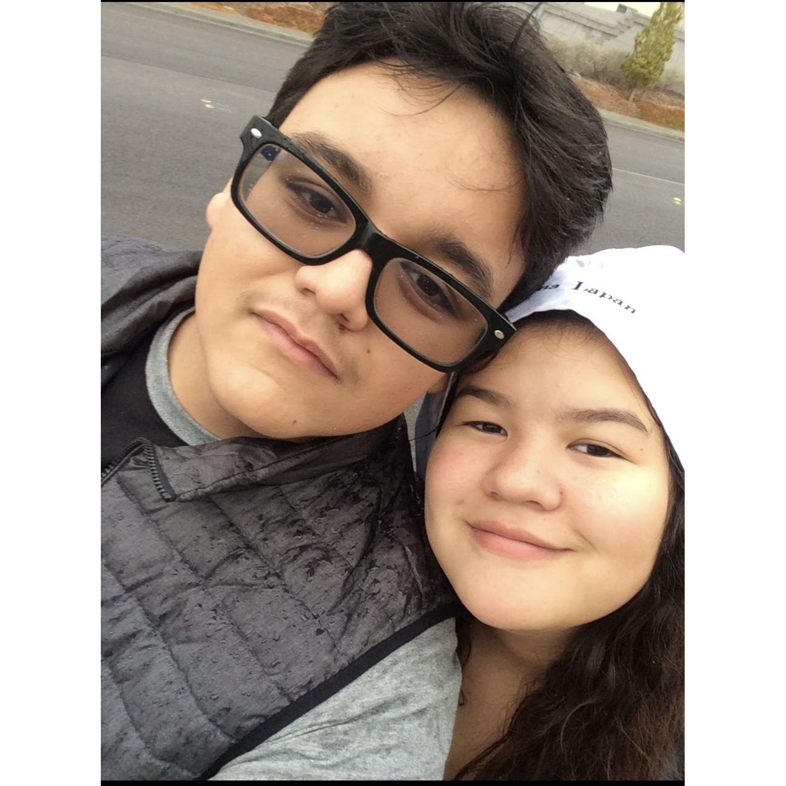 Our first photo together - 2016 <3