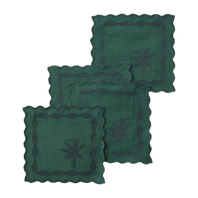 Panna Cocktail Napkins (Set of 4)