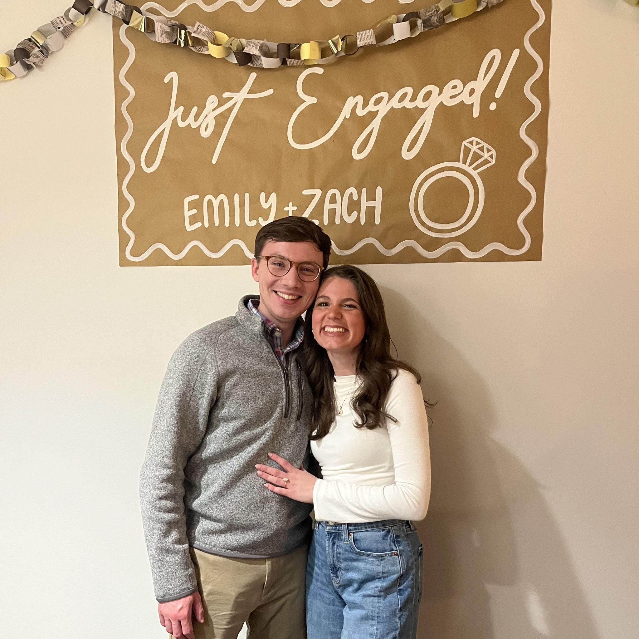 engagement party w friends