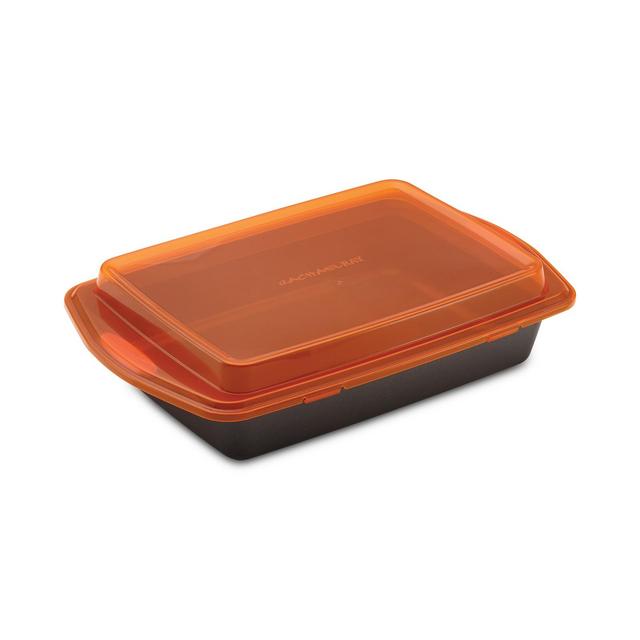 Rachael Ray Non-Stick Bakeware 9" by 13" Cake Pan & Lid