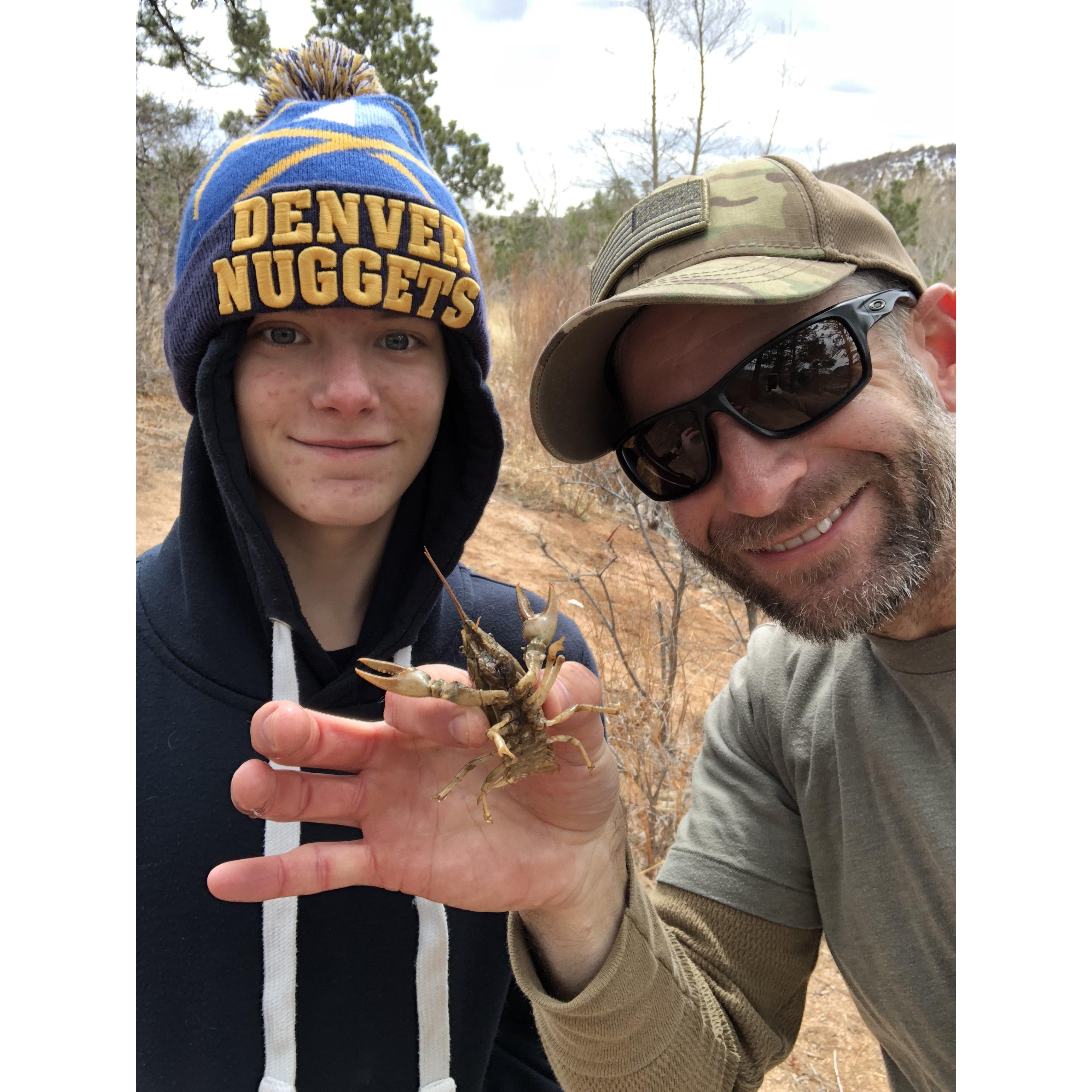 Regan & Anthony doing one of their favorite things, enjoying the Colorado outdoors