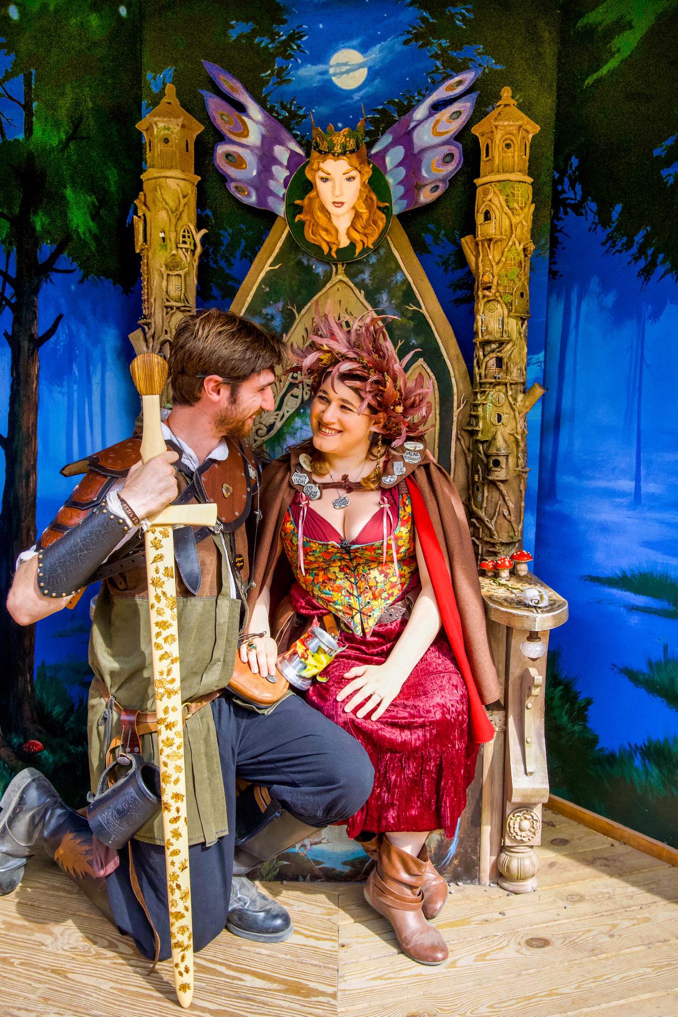 Renaissance Faire Engagement Photoshoot! 8.31.19