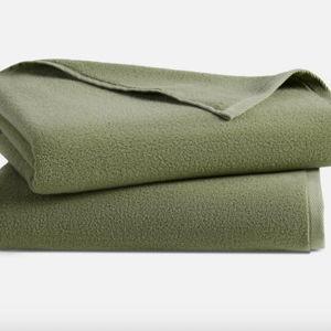 Plush Turkish Cotton Bath Sheets, Fresh Moss
