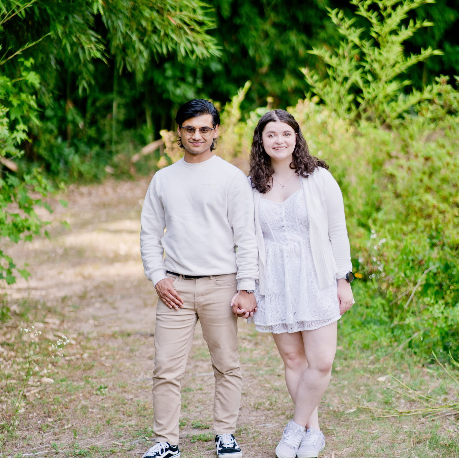 This is part of our engagement photo collection taken by our wedding photographer.
