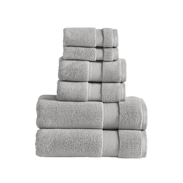 Modern Threads Luxury 6-Piece Quick-Dry Towel Set – Plush & Ultra-Absorbent for Spa-Like Experience, Cloud