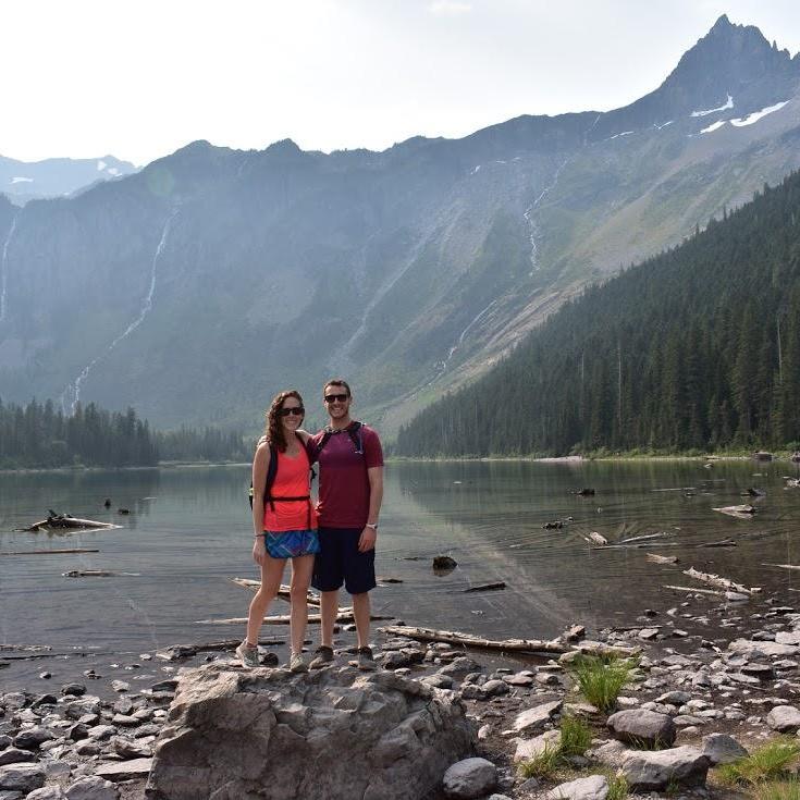 Avalance Lake in Glacier, August 2017.