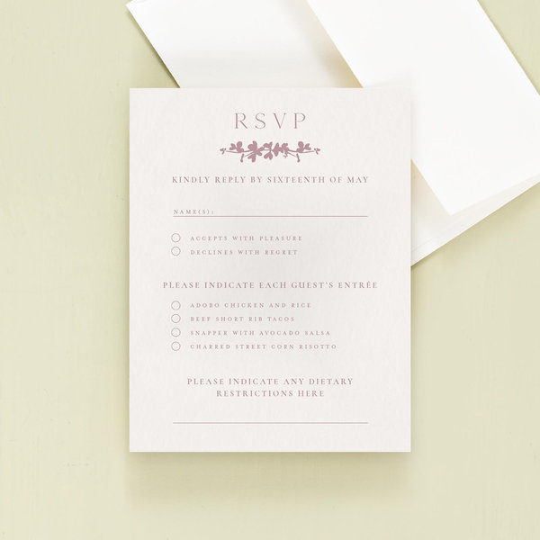 Zola Wedding Invitations - Matienzo Classic