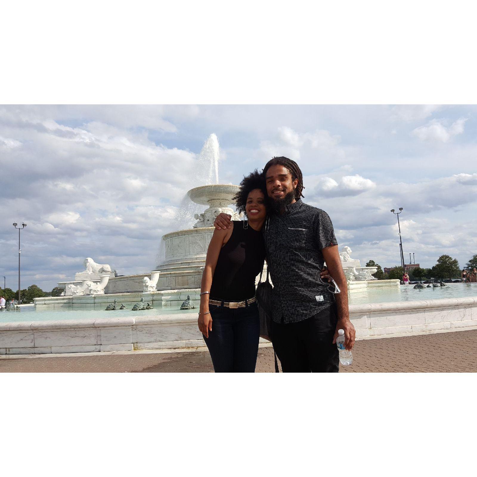 Belle Isle, Detroit celebrating Daricia Mia's Aunt Esther's 90th birthday