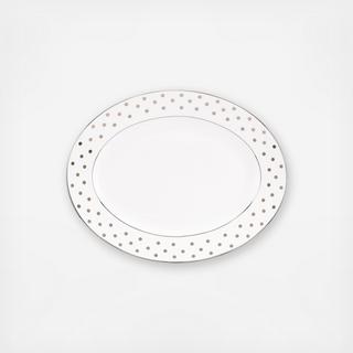 Larabee Road Platinum Oval Platter