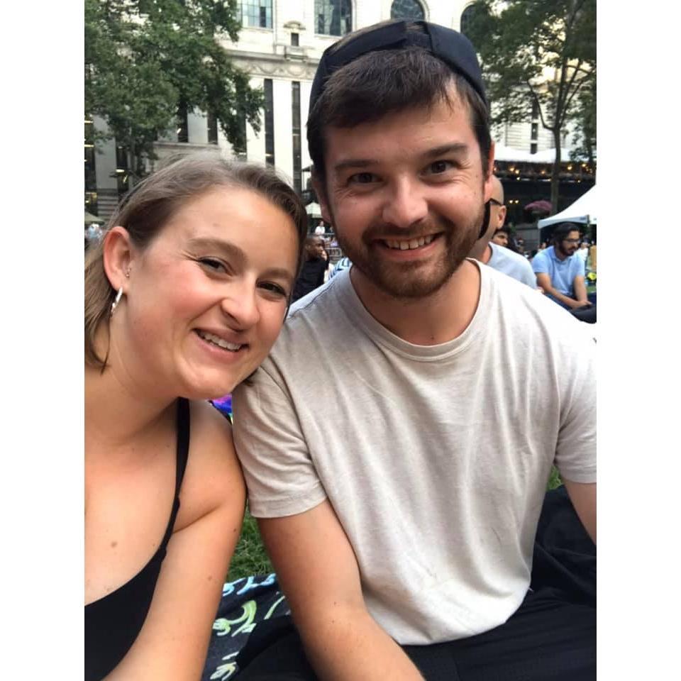 Bryant Park Movie Nights, NYC, Summer 2019.