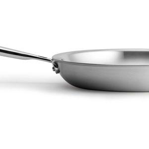 Stainless Steel Frying Pan X2