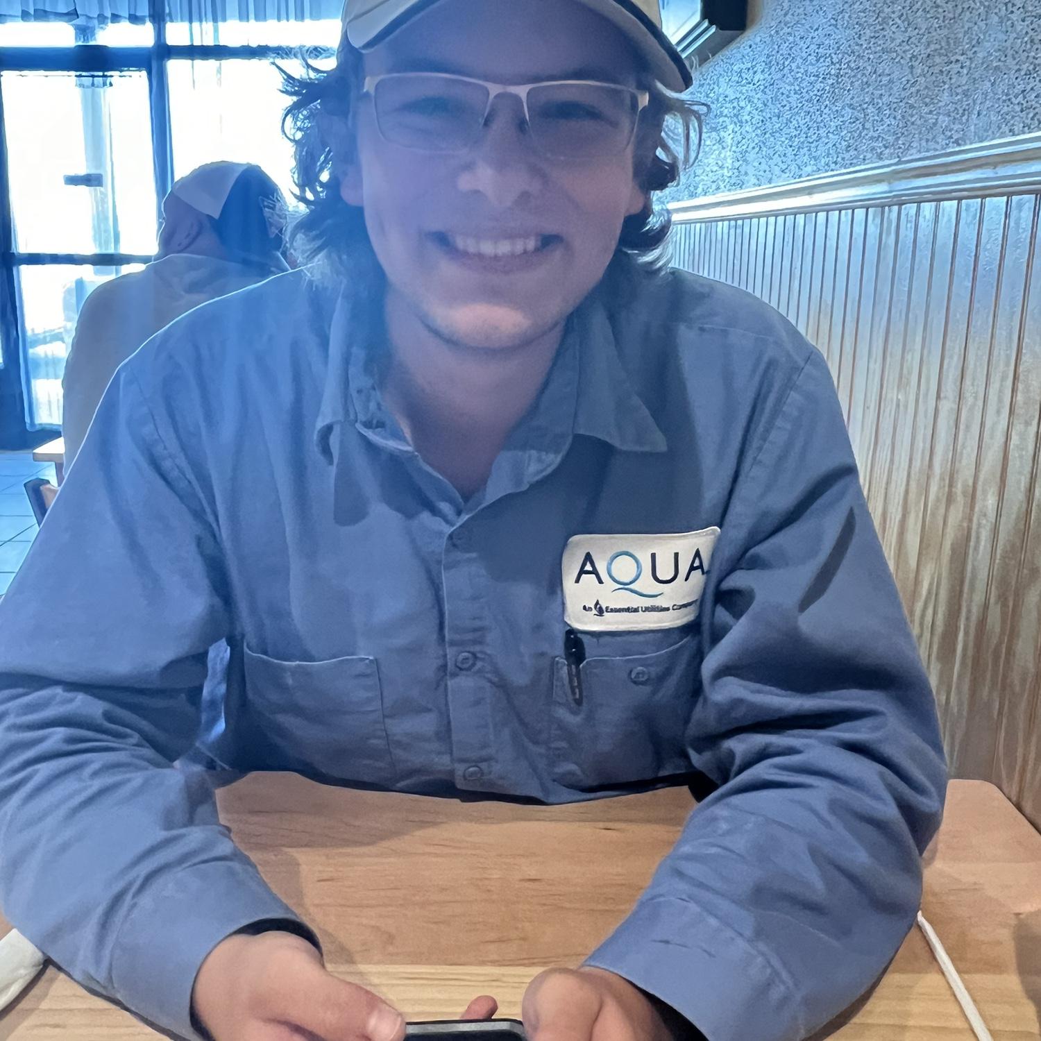 Dinner date at the same restaurant as our first date!