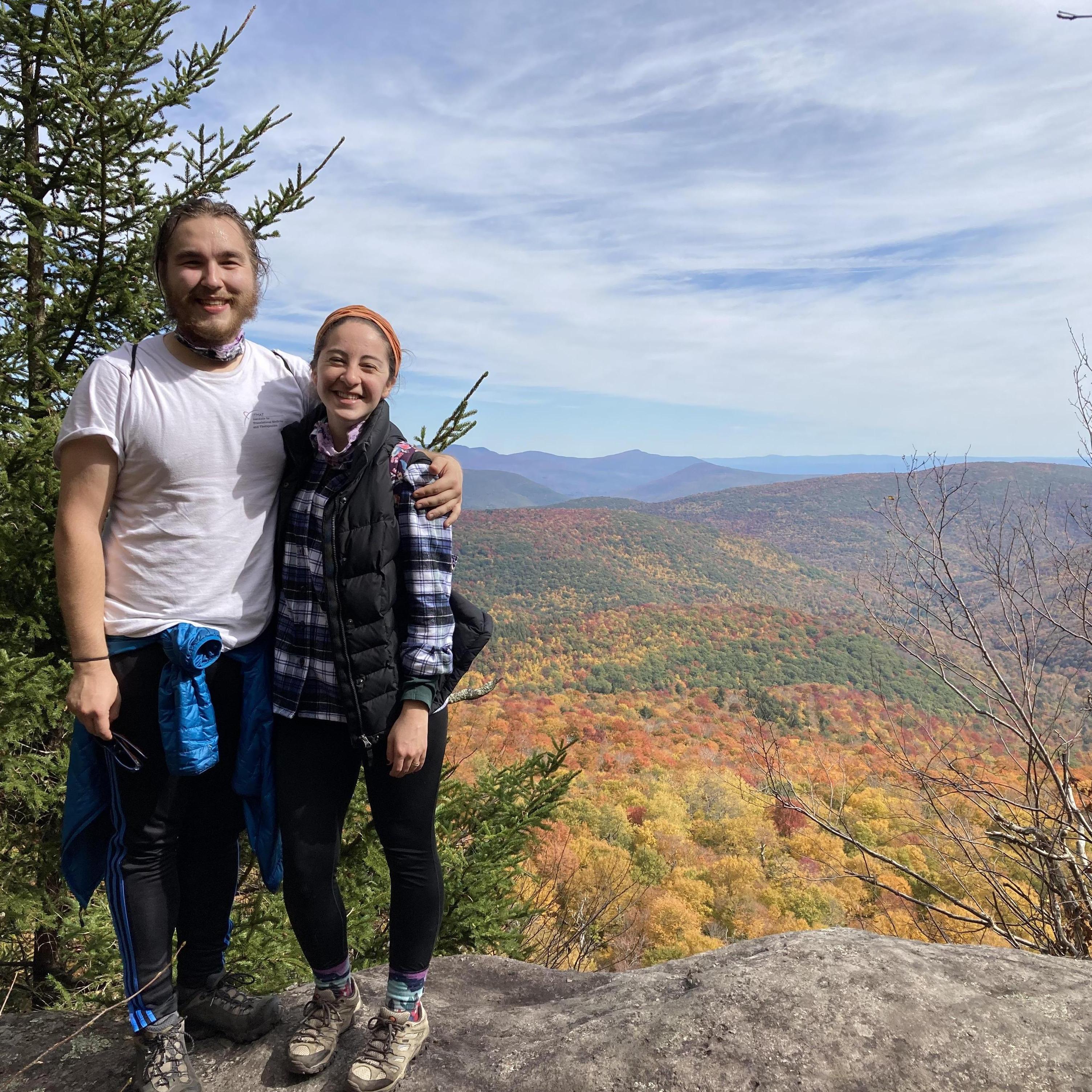 camping in the catskills, fall 2020