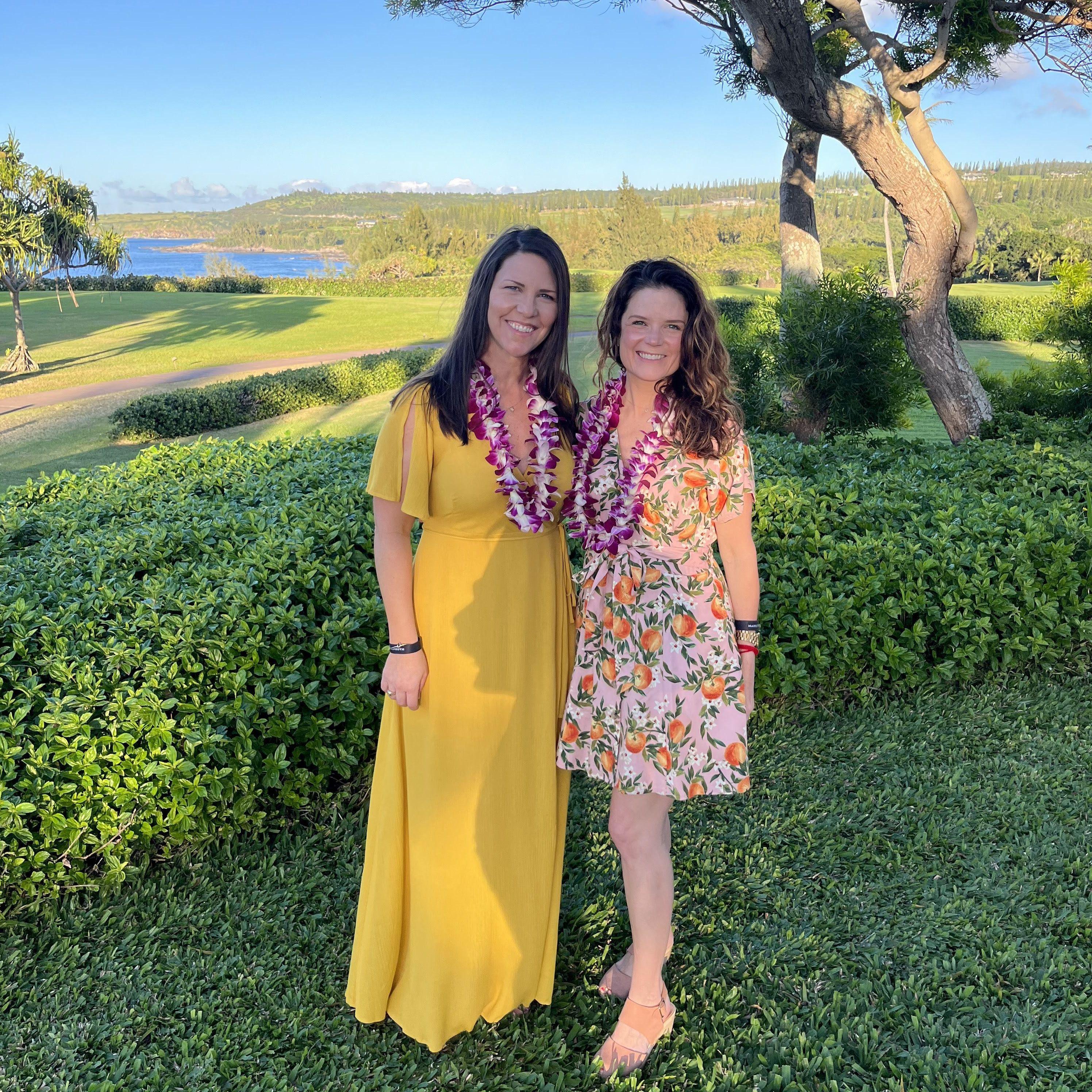 Jackie and Jenny, Maid of Honor.