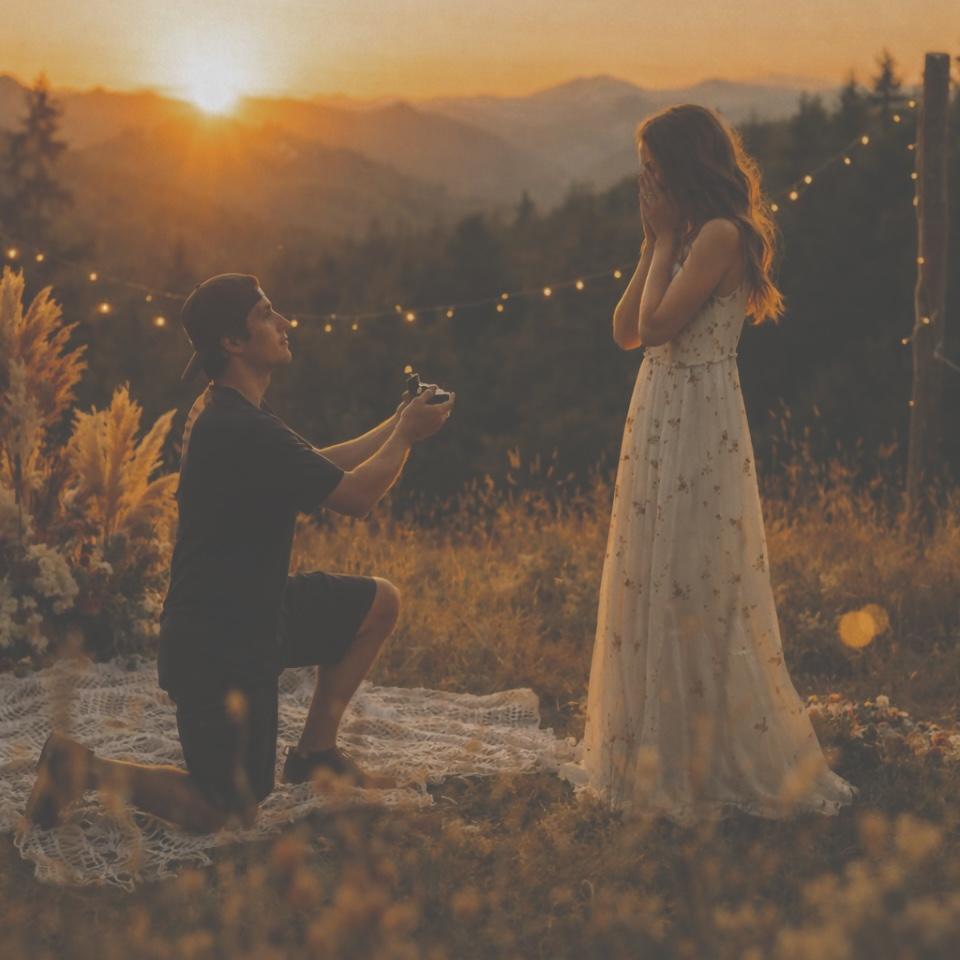 She said YES!!
