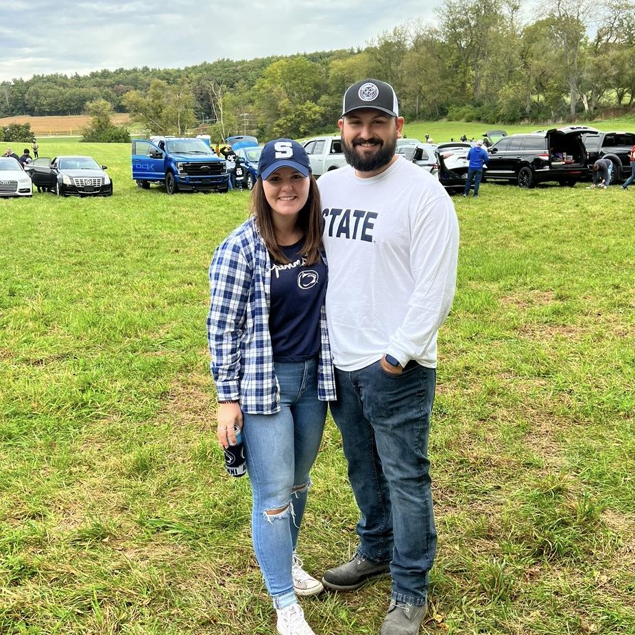 The few times you will see George in a Penn State shirt
