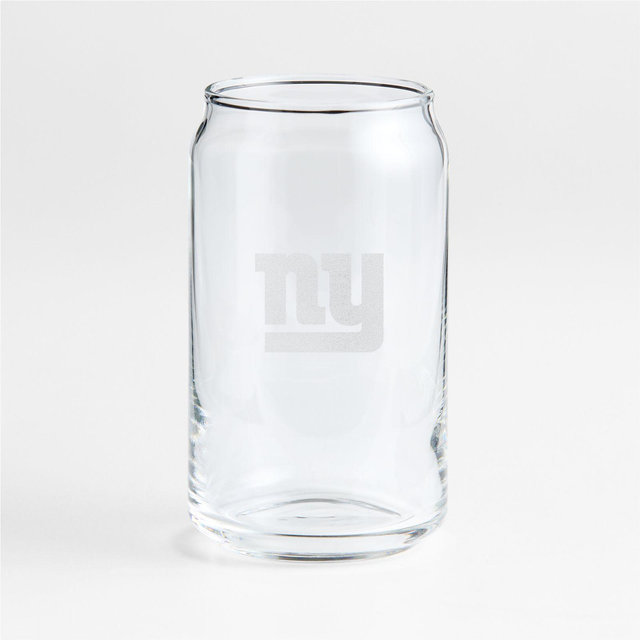 NFL New York Giants Beer Can 16-Oz. Glass, Set of 4
