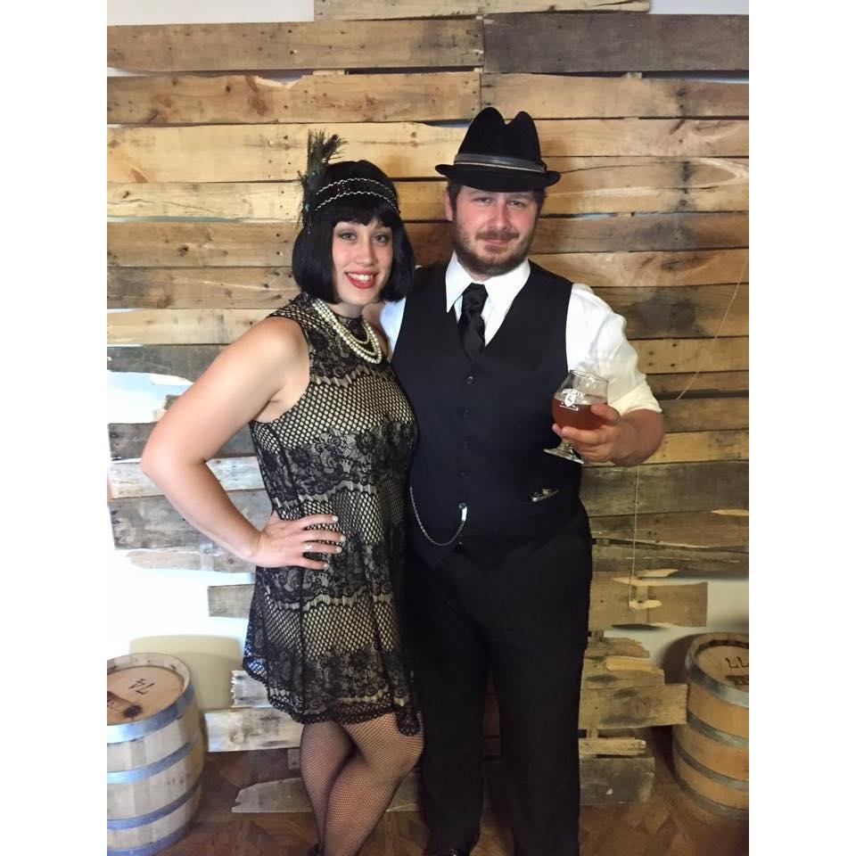 Speakeasy party at the brewery... we got into character!
~2016