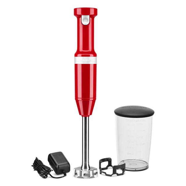 KitchenAid Variable-Speed Cordless Hand Blender - Empire Red