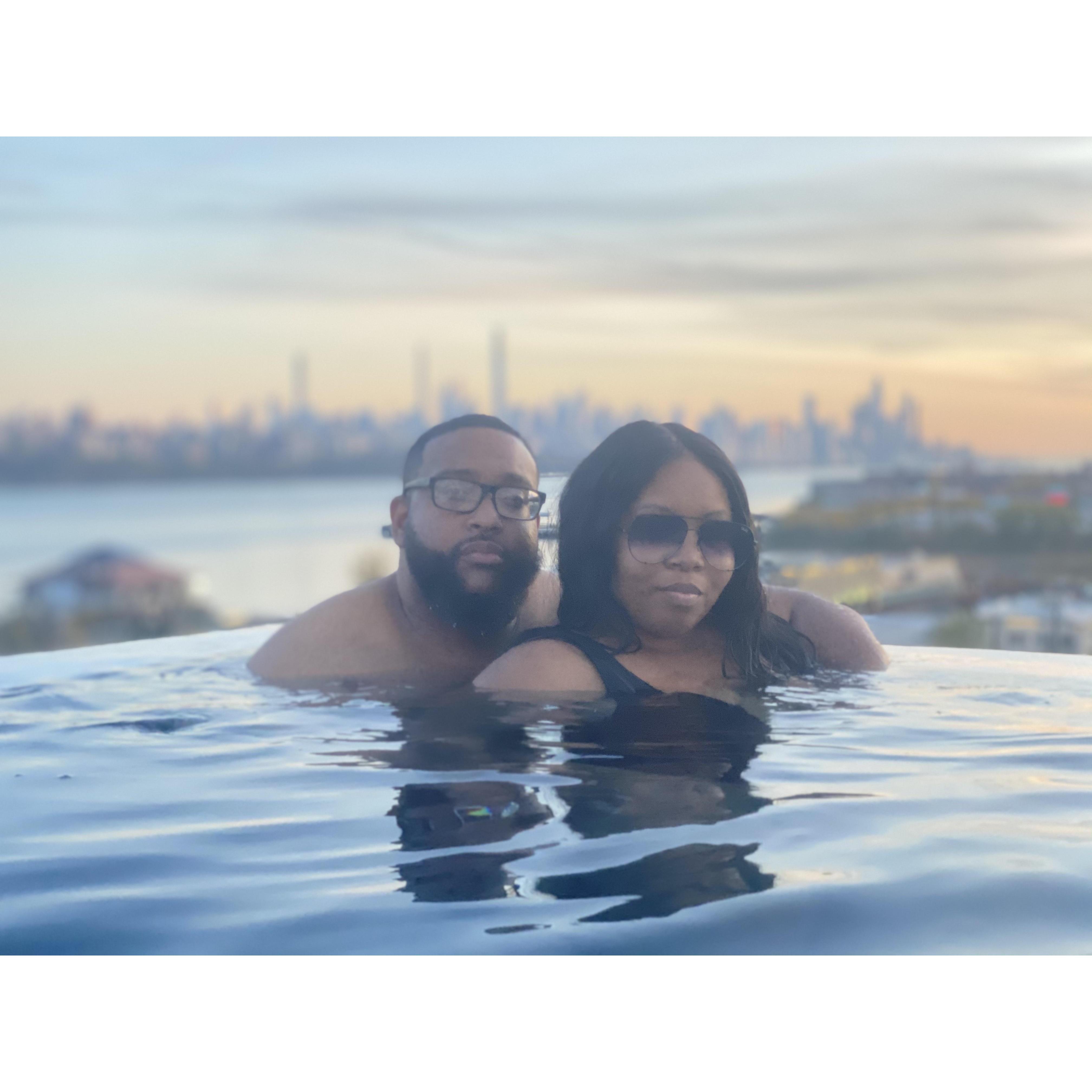 Our first road trip I took Shalita to the Sojo Spa Club in New Jersey for her birthday to treat her like the queen she is!